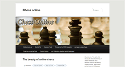 Desktop Screenshot of chessonline.eu