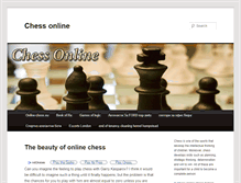 Tablet Screenshot of chessonline.eu